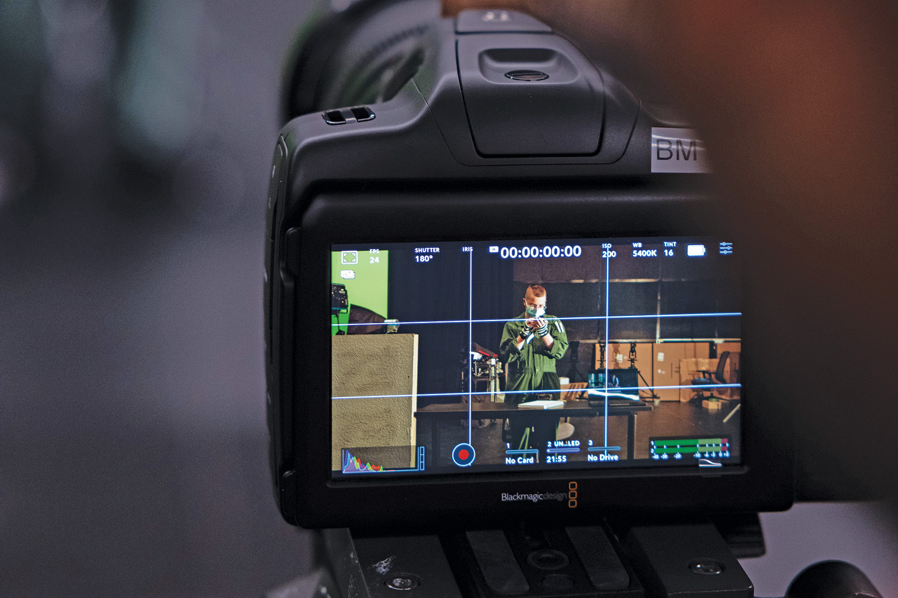 Camera capturing video