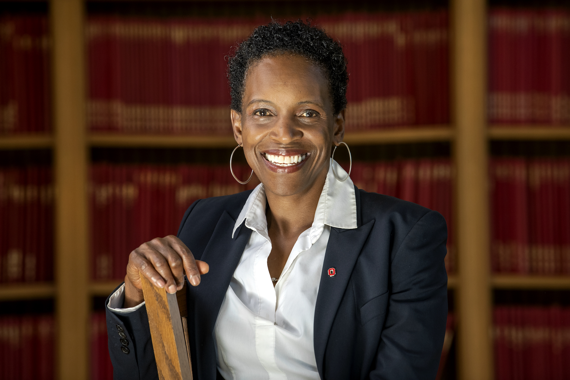Portrait photo of Provost Melissa Gilliam