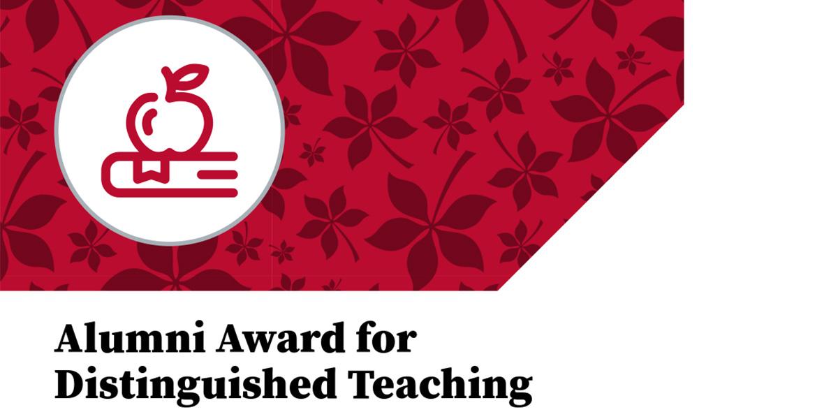 Alumni Award for Distinguished Teaching banner