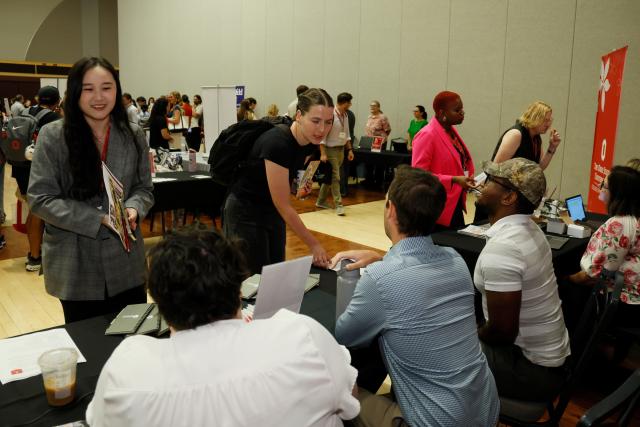 Faculty at New Faculty Orientation