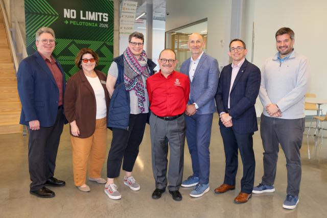 Giorgio Rizzoni with college and university leaders